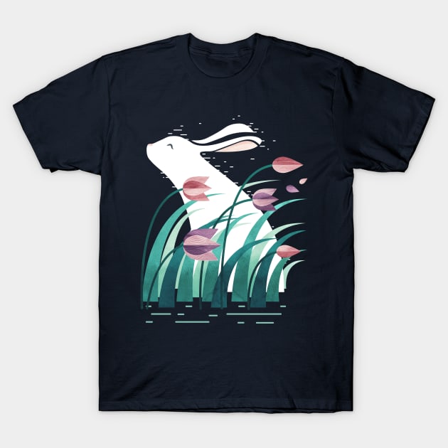 Rabbit, Resting T-Shirt by littleclyde